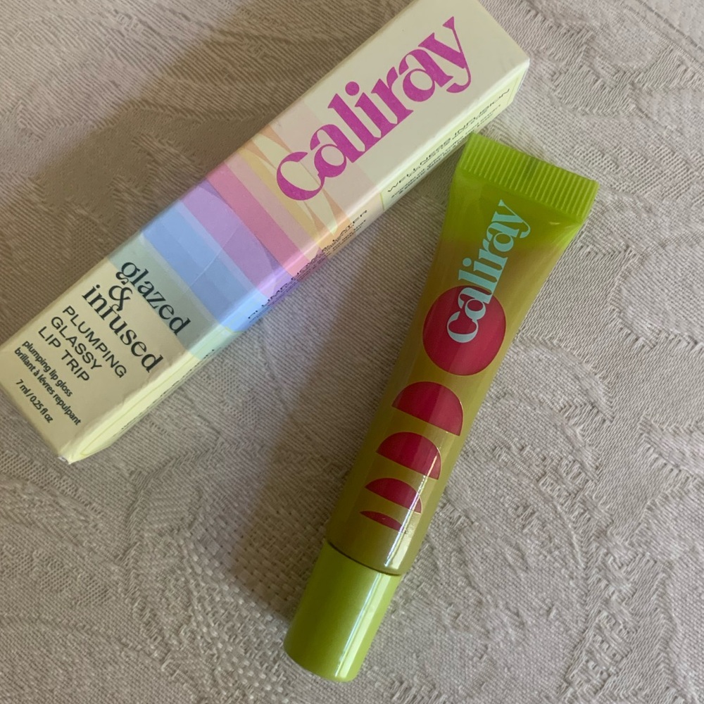 Caliray Jelly Cream Plumping Lipgloss in Rainbow Blow BNIB